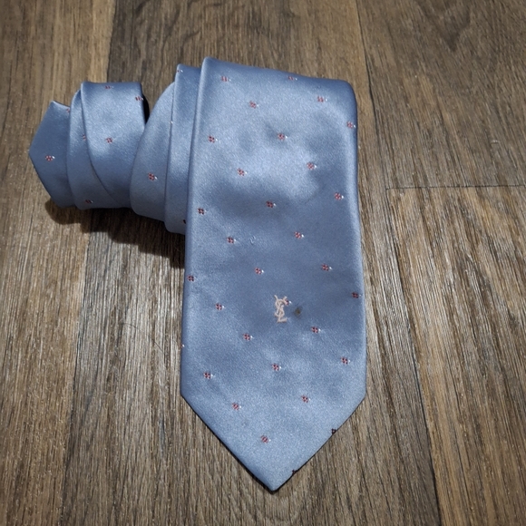 Vintage YSL Yves Saint Laurent Designer Tie. - Picture 5 of 11